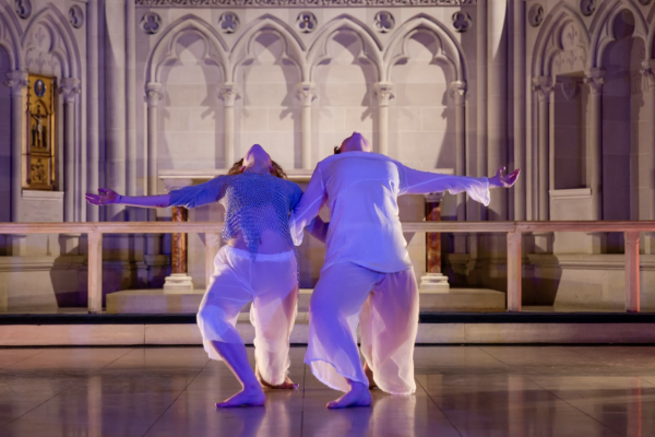 In ANGEL VISITS Worship and Communion Traverse The Divine